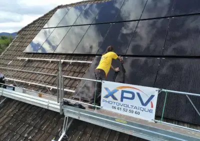 Installation photovoltaïque en toiture